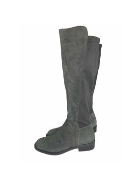 Blondo Ellie Waterproof Knee High Riding Boots Gray Size 7.5